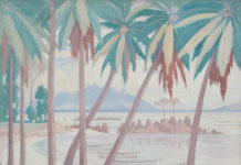 Archived: Pierneef auction Painting: 'A View Across Fisherman's Cove, Seychelles'