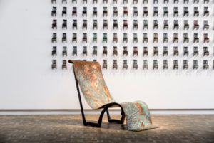 Conrad Hicks' Copper Chaise and Guy du Toit's Stoele. Picture: Adriaan Louw - Southern Guild represents South Africa in the annual design auction at Christie’s, Piccadilly
