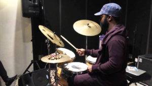 Drummer Marcus Gilmore appears with Taylor McFerrin at The Cape Town International Jazz Festival (CTIJF)