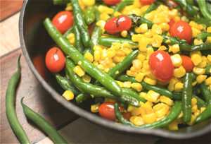 Healthy and delicious vegan food