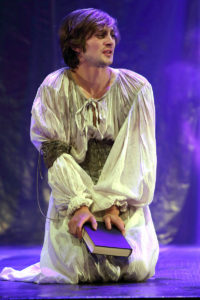 Matthew Baldwin as Ophelia in 'Hamlet'. Photograph: Pat Bromilow-Dowling