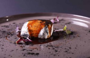 Tintswalo Atlantic Fynbos Rabbit, Fermented goats cheese ash case