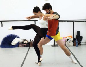 The Earthwalker -Cape Town City Ballet’s (CTCB) Robin van Wyk, and choreographer Kirsten Isenberg