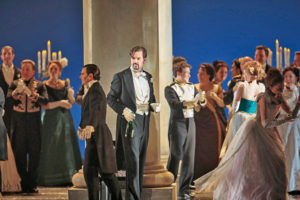 Peter Mattei as Onegin in Tchaikovskys Eugene Onegin Picture Ken Howard Metropolitan Opera