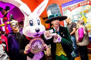 Festival goers are invited to dress up in their fantastical best