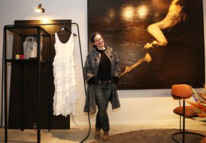 Silo District - Rahla Xenopoulos, author and novelist, in Kat van Duinen’s new designer store x