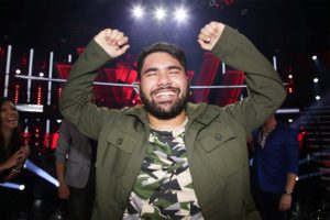 Winner of The Voice SA Season 2 Craig Lucas - Sunday 9 July 2017. Picture: Cathy Pinnock