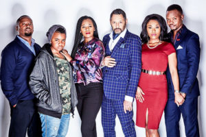 Don Mosenye as Justice, Paballo Khoza as Moagi, Xoli Zondi as Khosi, David Dennis as Mr Eddy, Sive Mabuya as Dipuo and Austin Shandu as Leano