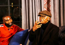 Collab: Riky Rick/Hugh Masekela Hip Hop rapper Riky Rick & Hugh Masekela Standard Bank Joy of Jazz