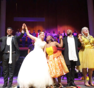 Ané Sophia, Lunga Halam, Ipeleng Kgatle, Jacobi de Villiers, Martin Mkhize, Bongani Kubheka, George Stevens, Conducted by Jochen Rieder, Directed by Claudia Blersch