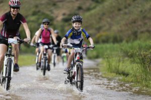The Van Loveren Java MTB Challenge routes around the Robertson Valley's rugged mountains and green vineyards. There are fun routes for beginners and families. Picture: Adrian de Kock