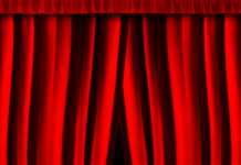 Stage: On the Boards curtains closed