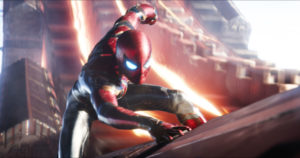 Marvel Studios' AVENGERS: INFINITY WAR..Spider-Man/Peter Parker (Tom Holland)..Photo: Film Frame..©Marvel Studios 2018