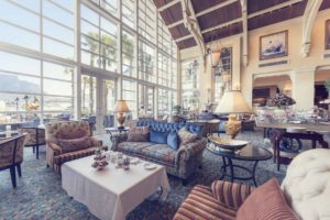 The Table Bay Hotel's high tea in the lounge