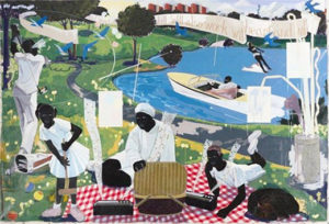Kerry James Marshall Past Times 1997. Picture: Nathan Keay/MCA Chicago/CTMG