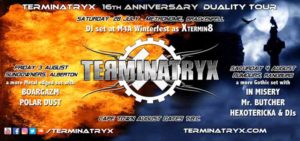 Terminatryx 2018 Duality Tour dates