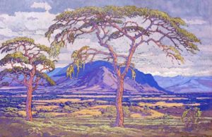 jacob hendrik pierneef lowveld eastern transvaal strauss auction