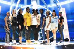The Idols SA Top 9 strike a pose