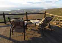 Remote Montispectus on Blaauwberg Hill Blaauwberg Super views from the deck at Montispectus