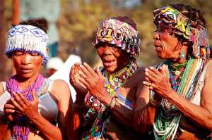 Sandance! A Journey to the Heart of San dance culture. Picture: Kevin Rack