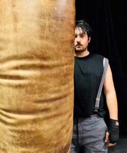 Daniel Newton in Shadow Boxing at the Baxter Masambe Theatre. Picture: Fahiem Stellenboom