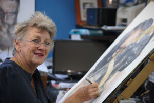 Sharon Bischoff. Picture: Abri Kruger