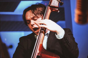 Double bassist Nick Ford. Picture: Simon Shiffman