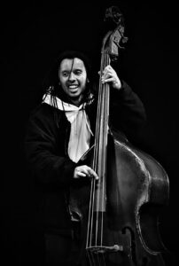 Bassist Zenzele Mthembu-Salter. Picture: Johnathon Rees