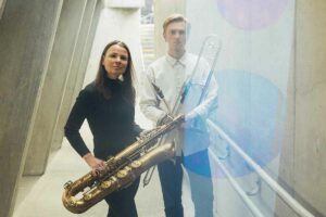Shannon Mowday and Jorgen Bjelkerud are Galumphing duo.