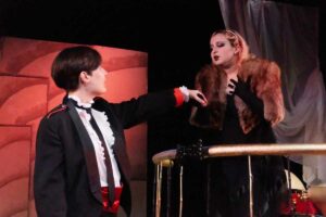 Taryn Basel and Tami Schrire in Twelfth Night at The Masque Theatre. Picture: Faeron Wheeler