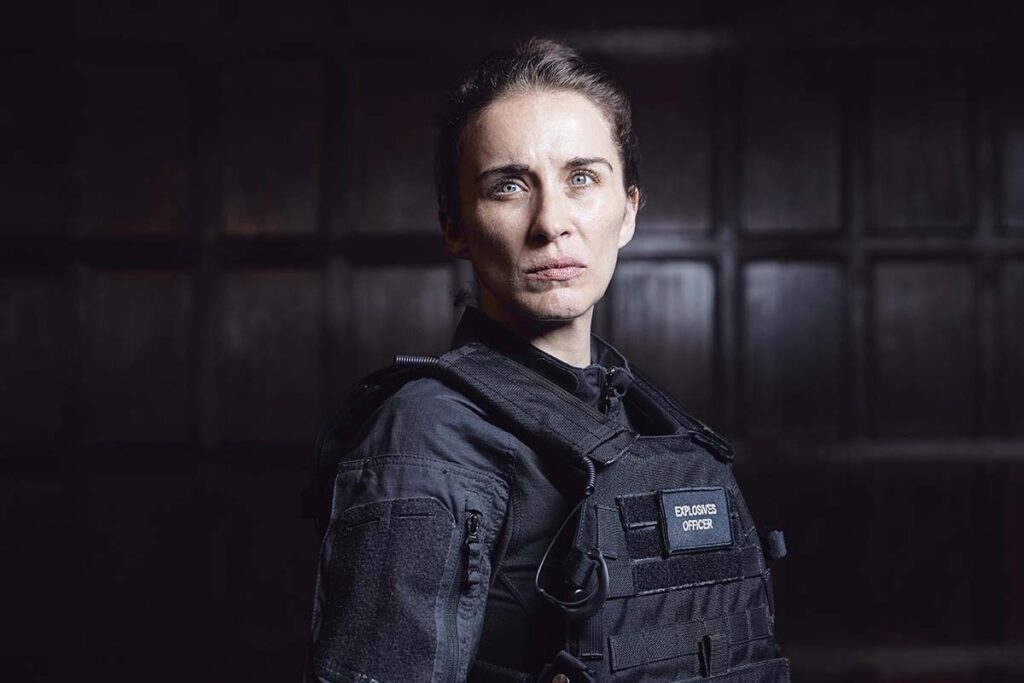 Trigger Point S2 Vicky McClure interview Lana Washington. Picture: HTM Television All3Media International.