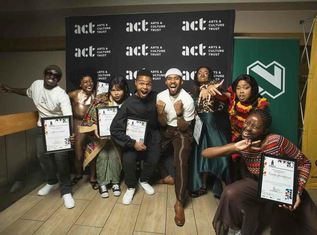 Performing Arts Finalists and Zolani Shangase