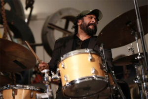 Drummer Kesivan Naidoo appars with Kesivan & The Lights