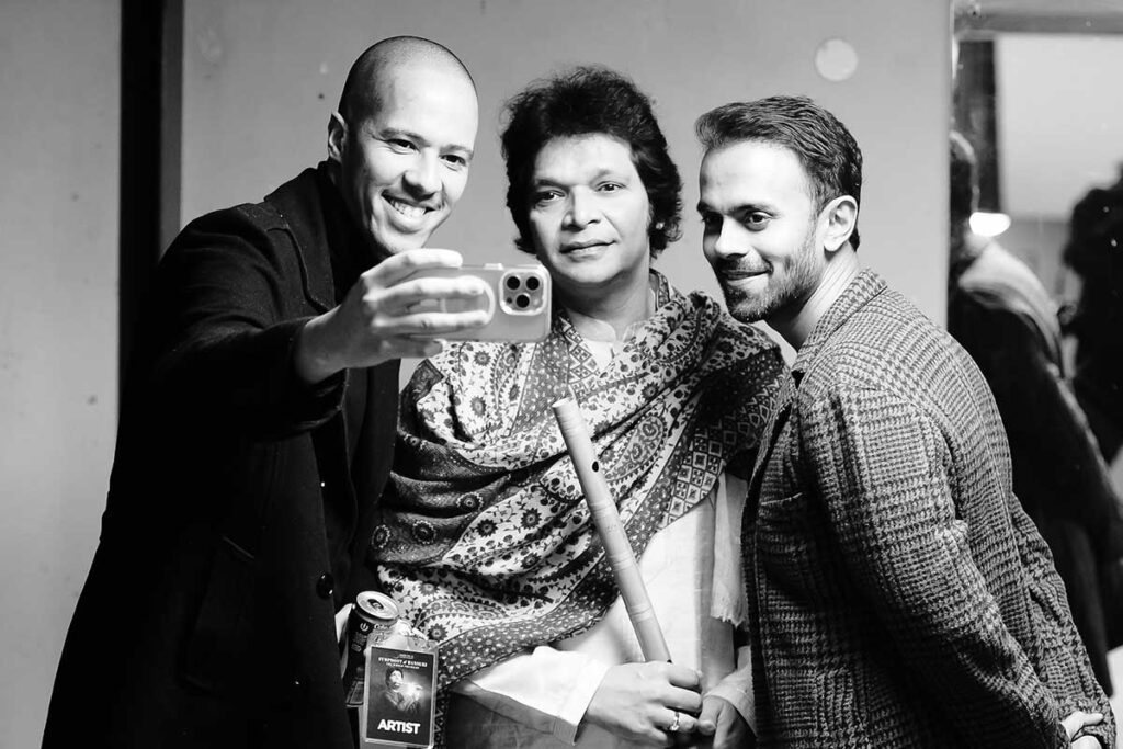 Damian Philander, Rakesh Chaurasia and Sangeet Haldipur. Picture Luigi Bennett.