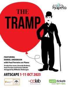 Daniel Anderson in The Tramp. Pictures JP Veaudry