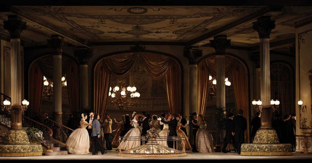 A scene from Strauss's Arabella. Picture: Marty Sohl / Met Opera