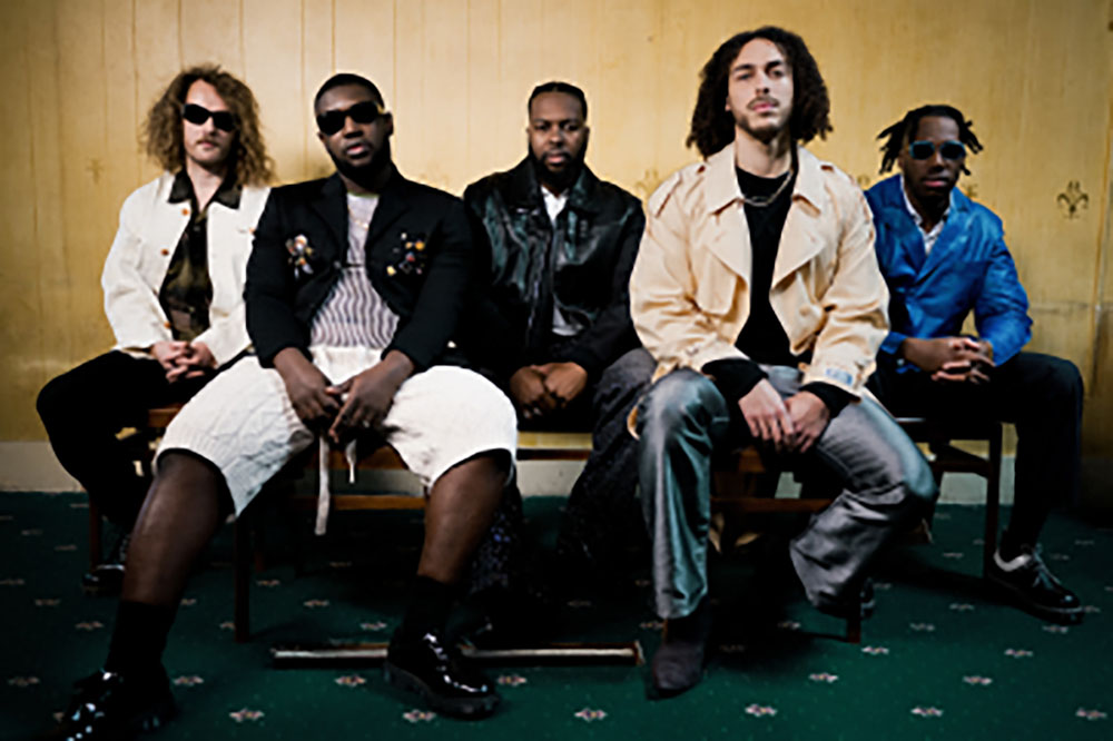 London-based quintet the Ezra Collective appear at Montreux Jazz Festival Franschhoek