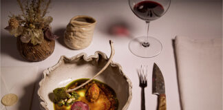Fine dining at Boscia restaurant at Tswalu in the Kalahari Boscia food at Tswalu Kalahari